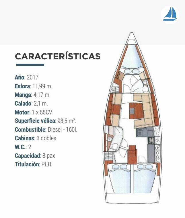 фото Hanse 415 TWO PALM 10