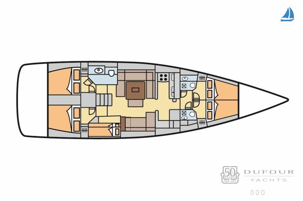 фото Dufour 500 Grand Large (2015) 5